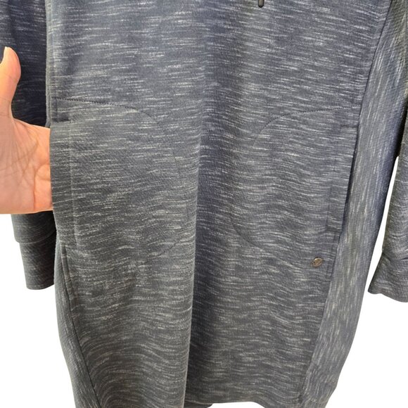 Prana The Sunrise Heathered Cowlneck Activewear Dress Size Medium - Picture 5 of 7